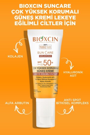 Sun Care Sonnencreme mit sehr hohem Schutzfaktor 50 LSF für zu Unreinheiten neigende Haut – Unreinheiten und Sommersprossen - 6