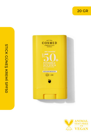 Sun Essentıal Yüksek Korumalı Güneş Koruyucu Sun Stick Spf50 Makyaj Üstü 20 G - 2