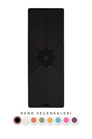 Sun Series Profesyonel Yoga Matı- Siyah R-PUBLACK - 1