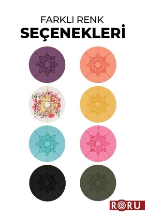 Sun Serisi Yoga Matı-flower 5mm – Sınırlı Üretim - 3