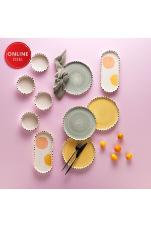 Sunny 4 Kişilik Kahvaltı Takımı-10 Parça-asorti - Schafer