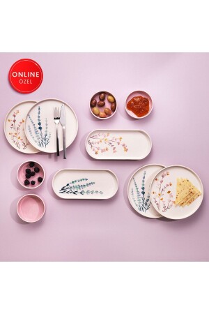 Sunny 4-Personen-Frühstücksset, 10-teilig – pink01 - Schafer