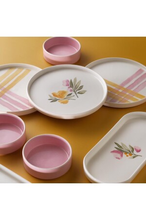 Sunny Frühstücksset für 4 Personen, 10-teilig, Pink02 - 3