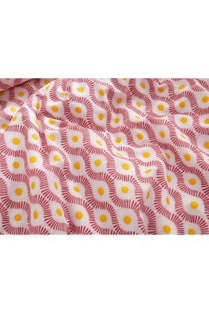 Sunny Side Kolay Ütülenir Çift Kişilik Nevresim 200x220 Cm Pembe TYC00782306539 - 5