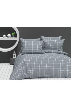 مجموعة غطاء غطاء من القطن مزدوج من MNZ-Sunrise (غطاء غطاء + سرير + غطاء غطاء) MHT-NVRS-5 - MODELHOME