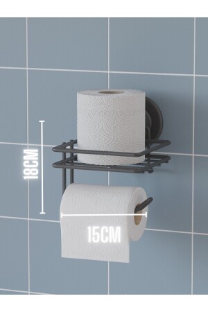 Suntel Yapışkanlı Yedekli Tuvalet Kağıtlığı SV454B - 2