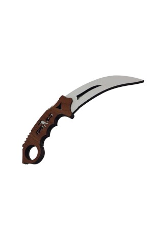 Super-3er-Set – Holzschwert + Axt + Karambit-Set - 4