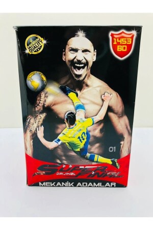 Super Final Mechanical Men Fußballspielerkarten Neueste Serie 25 3er-Pack (75 KARTEN) - 3