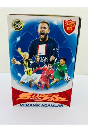 Super Final Mechanical Men Fußballspielerkarten Neueste Serie 25 3er-Pack (75 KARTEN) - 4