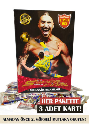 Super Final Mechanical Men Neueste Serie Fußballspielerkarten 100 3er-Pack (300 KARTEN) (OHNE BOX) Dekomeka100 - 5