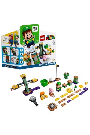 ® Super Mario™ Luigi ile Maceraya Başlangıç Seti 71387 - Çocuklar için Yapım Seti (280 Parça) - 1
