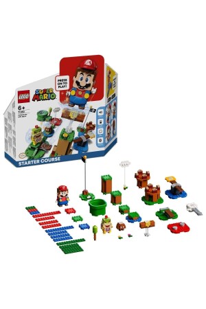 ® Super Mario™ Mario ile Maceraya Başlangıç Seti 71360 - Çocuklar için Oyuncak Seti (231 Parça) - 1
