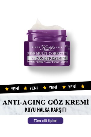 Super Multi Corrective Anti-Aging-Augencreme – Anti-Falten- und Augenringe-Pflege 14 ml - 1