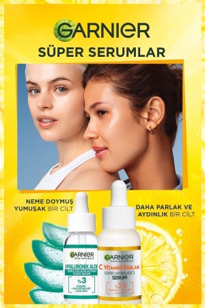 Super Serum 2er-Pack Pflegeset Vitamin C + Hyaluron Aloe - 7