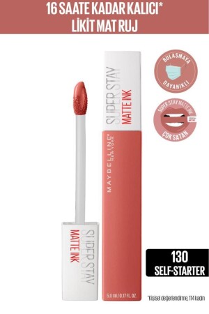 Super Stay Matte Ink City Edition Liquid Matte Lipstick – 130 Selbststarter - 3