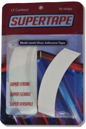 Super Tape Oval Protez Saç Bandı 36 Adet Oval Lf Contours - True Tape