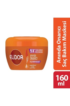 Superblend Saç Bakım Maskesi Anında Onarıcı C Vitamini Keratin Seramid 160 Ml eld82358235 - 1