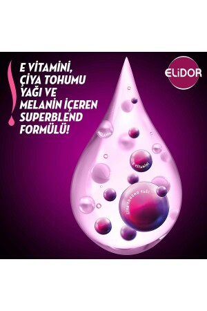 Superblend Saç Bakım Şampuanı Esmer Parlaklık E Vitamini Chia Tohumu Yağı Melanin 400 ml X3 - 5