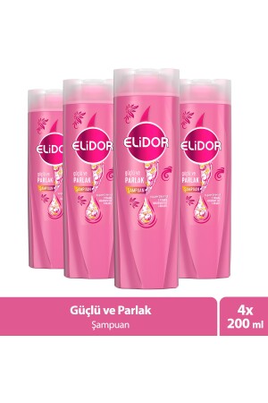 Superblend Saç Bakım Şampuanı Güçlü Ve Parlak E Vitamini Makademya Yağı Kolajen 200 ml X4 - 3