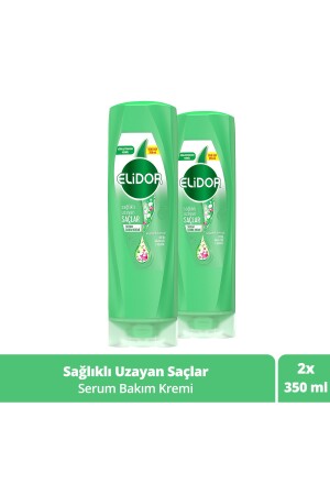 Superblend Serum Bakım Kremi Sağlıklı Uzayan Saçlar Biotin Argan Yağı Keratin 350 ml X2 - 1