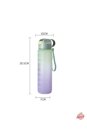 „Superior 1“ – 1 Liter motivierende Tritan-Wasserflasche, Sportwasserflasche – BPA-frei - 4