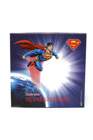 Superman Stone Tek Kişilik Lisanslı Çocuk Nevresim Takımı Gri 8697353450716 - 6