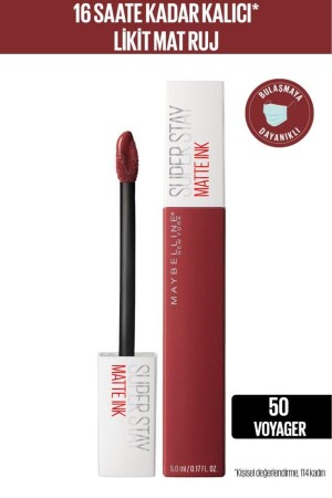 Superstay Matte Ink Kalıcı Ruj 50 Voyager - Maybelline New York