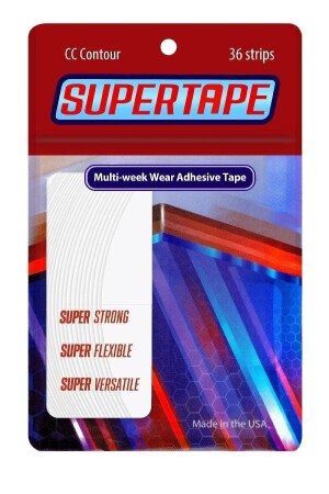 Supertape Protez Saç Bandı Oval (''CC'' - 2CM X 7.5CM) 36 Adet. - 1