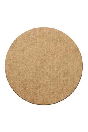 Supla Levha 12 Adet 3 Mm Ham Mdf 33 Cm Çap Yuvarlak Servis Altı Supla - Ahşap