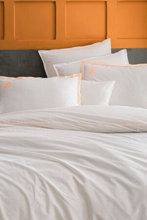 Supra Ecru King-Size-Bettbezug-Set aus 100 % Baumwollpopeline 3168567001 - Sarev