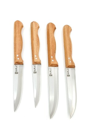 Sürmene Küchenmesser-Set, Fleisch, Brot, Gemüse, Obst, Messer, 4-teilig - 4