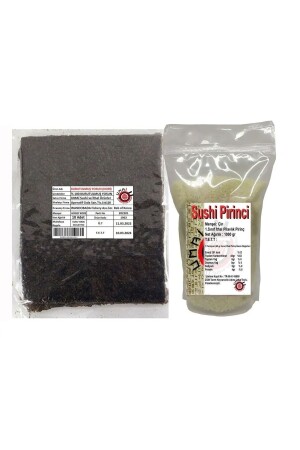 Sushi-Reis 1 kg Nori 10 Lu / Sushi-Set - 1