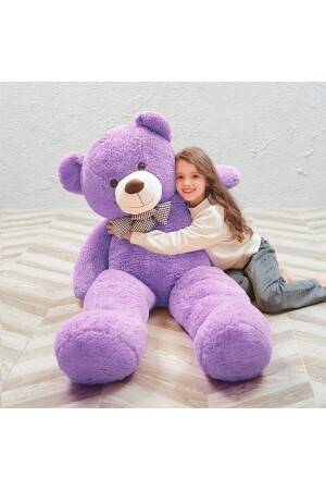 Süßer großer Plüsch-Teddybär mit Fliege, 130 cm – 100 % lokale Fliege130 - 5