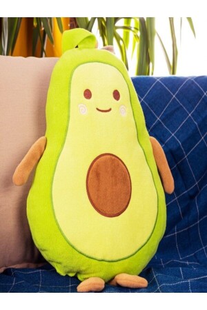 Süßes Avocado-Plüschkissen, Schlafbegleiter, Spielzeug und Geschenk, 35 cm - 4