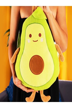 Süßes Avocado-Plüschkissen, Schlafbegleiter, Spielzeug und Geschenk, 35 cm - 5