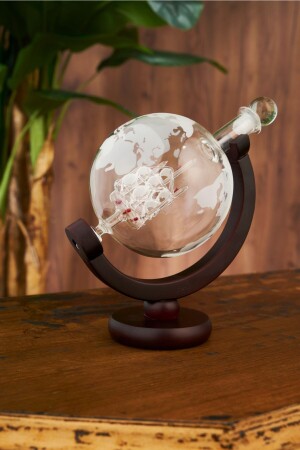 قوارب القوارب في زجاجة شكل كرة زجاجية SUUSTUNDE144 - Su Üstünde