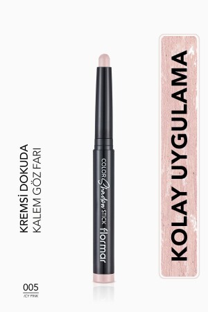 Suya Dayanıklı Işıltılı Kalem Far - Color Shadow S. - 005 Icy Pink- 8682536039451 5998 - 1