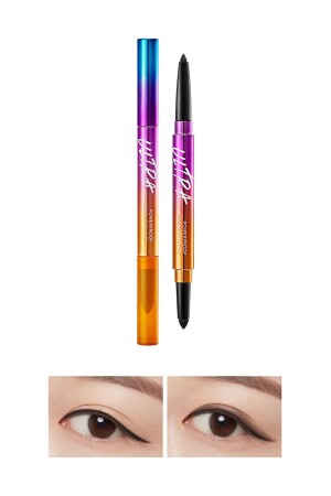 Suya Dayanıklı Kalıcı Jel Göz Kalemi Ultra Powerproof Pencil Eyeliner [Black] - 2