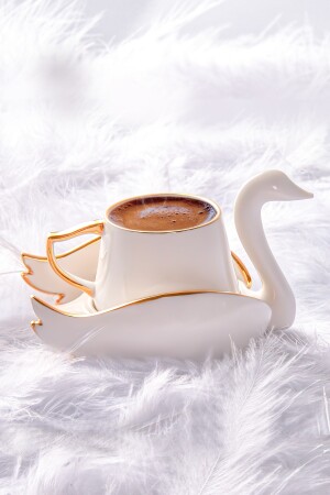 Swan Set mit 2 Kaffeetassen 70 ml 153. 03. 07. 9862 - 3