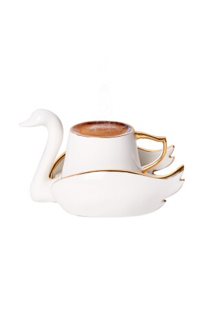 Swan Set mit 2 Kaffeetassen 70 ml 153. 03. 07. 9862 - 4