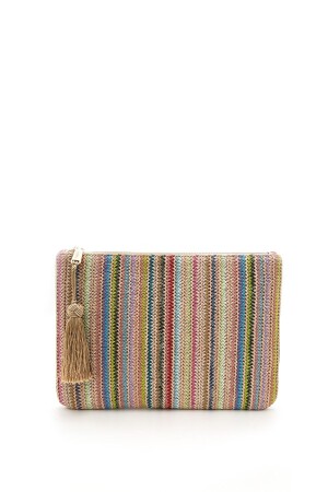 Sweet Garden Damen-Clutch & Portfolio aus Stroh C062205 - 1