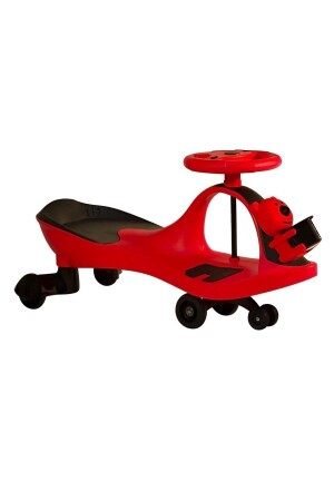 Swing Car Karınca Çocuk Kaykayı Sevimli Ayıcık Sepetli SM-SWINGCAR - 2