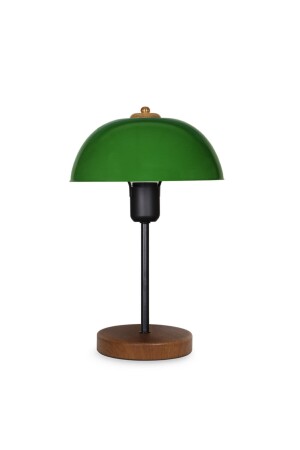 Swiss Dekoratif Klasik Mantar Masa Lambası / Yeşil Banker AYD-2796 - 5
