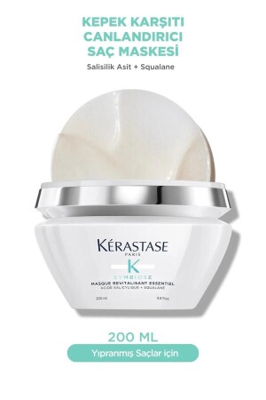 Symbiose Masque Intense Revitalising Kepeğe Karşı Saç Maskesi 200ml 3474637136345 - 1