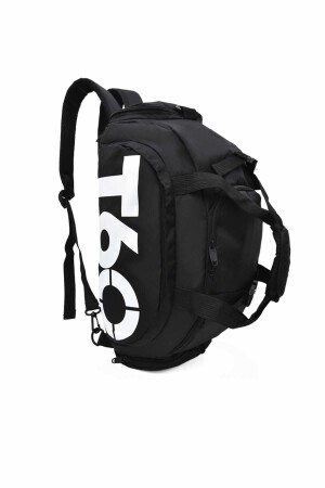 T60 Gym Fitness Sport Sporttasche mit Schultergurt Unisex Sport- und Reisetasche T-60BLACK-BYZ - 6