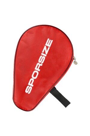 Table Tennis Racket Cover Masa Tenisi Raketi Kılıfı Çantası Kırmızı - 1