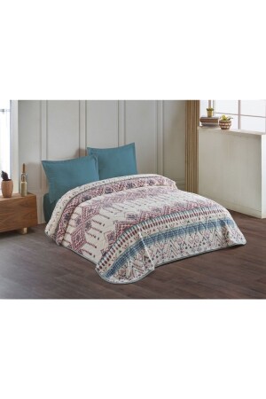 Taç 4 Kg Kalın Kabartmalı Battal Çift Kişilik Battaniye Yeni Sezon - Kristal