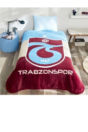 TAÇ LİSANSLI TRABZONSPOR ÜÇ RENK TEK KİŞİLİK BATTANİYE TYCR32TGVN169866606251330 - 2