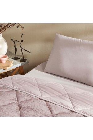 TAÇ TEDDY WÄRMER FLEECE QUILT SET DOPPELT GETROCKNETES ROSE - 4