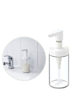 Tackan Sıvı Sabunluk Banyo Tuvalet Aksesuarı 250ml 4 Adet 02717-4LÜPAKET - 3